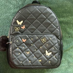 Underonesky black butterfly bag